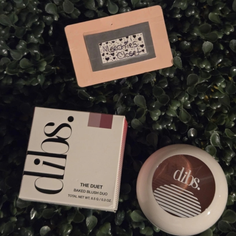 Dibs The Duet Baked Blush Duo Backstage 8.5 g / 0.3 oz NIB